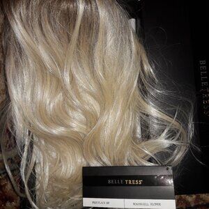 NWT Belle Tress PIKE PLACE HF wig Bombshell Blonde heat friendly
